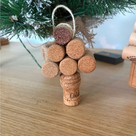 Other - Wine cork ornament christmas tree